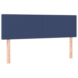 Tête de lit à LED Crème 144x5x78/88 cm Tissu 
