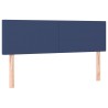 Tête de lit à LED Crème 144x5x78/88 cm Tissu 