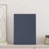 Sacs en papier 50 pcs avec poignées bleu 32x17x44 cm 