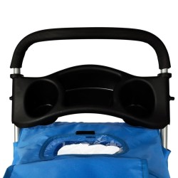 Poussette pour chiens 15 kg Bleu  