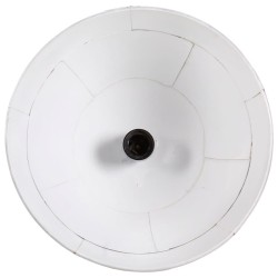 Plafonnier 25 W rouge délavé 29x18x85 cm E27 