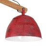 Plafonnier 25 W rouge délavé 29x18x85 cm E27 