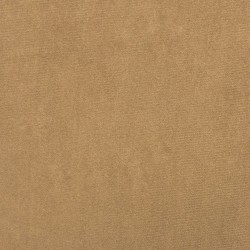 Canapé 3 places avec oreillers décoratifs marron 180 cm velours 