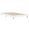 Cadre de lit sans matelas blanc 100x200 cm bois d'ingénierie 