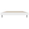 Cadre de lit sans matelas blanc 100x200 cm bois d'ingénierie 