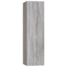 Ensemble de meubles TV 6 pcs Sonoma gris Bois d'ingénierie 