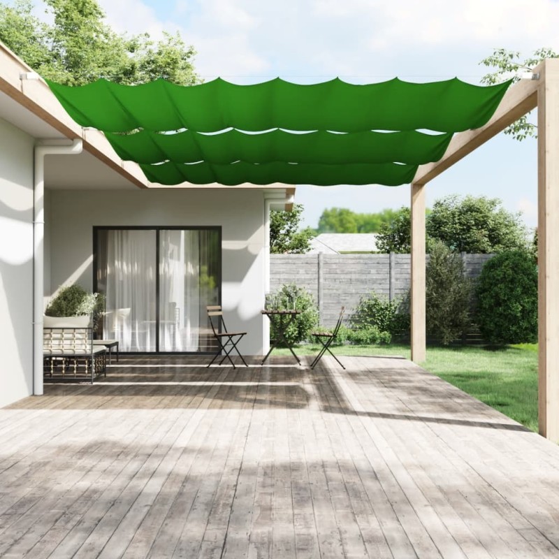 Auvent vertical Vert clair 200x420 cm Tissu oxford 