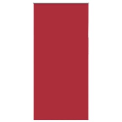 Store enrouleur occultant rouge largeur du tissu 105,7 cm 