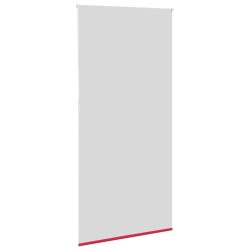 Store enrouleur occultant rouge largeur du tissu 105,7 cm 