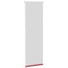 Store enrouleur occultant rouge largeur du tissu 40,7 cm 