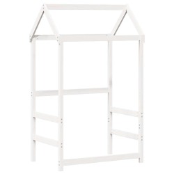 Ensemble de lit de jour et de banc et toit sans matelas blanc 