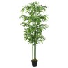 Bambou artificiel 864 feuilles 180 cm vert 