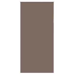 Store enrouleur occultant café 115x230cm largeur du tissu 