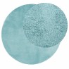 Tapis OVIEDO à poils courts vert Ø 100 cm 