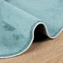 Tapis OVIEDO à poils courts vert Ø 100 cm 