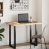 Dessus de table rectangulaire 80x70x2 cm bois massif d'acacia 