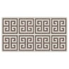 Tapis intérieur extérieur à poils courts 80x150 cm antidérapant 