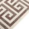 Tapis intérieur extérieur à poils courts 80x150 cm antidérapant 