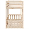 Lit superposé 90x190 cm Bois de pin massif 