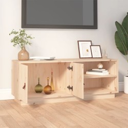 Meuble TV 105x34x40 cm Bois de pin massif 