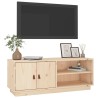 Meuble TV 105x34x40 cm Bois de pin massif 