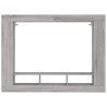 Meuble TV sonoma gris 152x22x113 cm bois d'ingénierie 