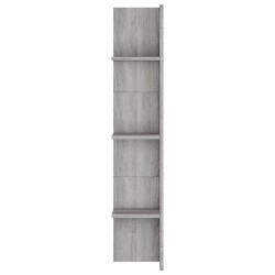 Meuble TV sonoma gris 152x22x113 cm bois d'ingénierie 