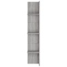 Meuble TV sonoma gris 152x22x113 cm bois d'ingénierie 