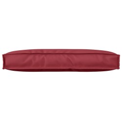 Coussin de Palette pour Dossier Bourgogne 80x40x12 cm Tissu Oxford 