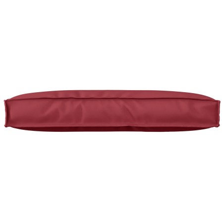 Coussin de Palette pour Dossier Bourgogne 80x40x12 cm Tissu Oxford 