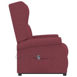 Fauteuil Rouge bordeaux Tissu 
