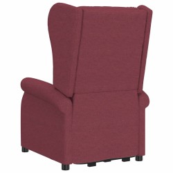 Fauteuil Rouge bordeaux Tissu 