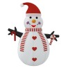 Bonhomme de neige gonflable avec LED 360 cm 