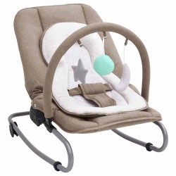 Transat pour bébé Taupe Acier 
