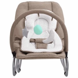 Transat pour bébé Taupe Acier 