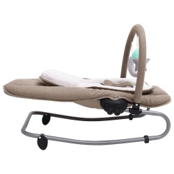 Transat pour bébé Taupe Acier 
