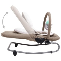 Transat pour bébé Taupe Acier 