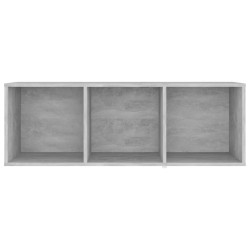 Meubles TV 2 pcs Gris béton 107x35x37 cm Bois d'ingénierie 