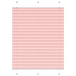 Store plissé rose 110x100 cm largeur du tissu 109,4cm polyester 