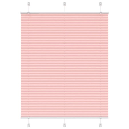Store plissé rose 110x100 cm largeur du tissu 109,4cm polyester 
