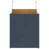 Sacs en papier 250 pcs avec poignées bleu 32x22x24 cm 