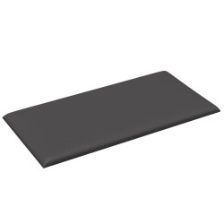 Panneaux muraux 12 pcs Gris 30x15 cm Similicuir 0,54 m² 