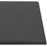 Panneaux muraux 12 pcs Gris 30x15 cm Similicuir 0,54 m² 