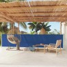 Auvent latéral rétractable de patio 117x600 cm Bleu 