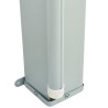 Auvent latéral rétractable de patio 117x600 cm Bleu 