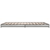 Cadre de lit sans matelas sonoma gris 135x190 cm 