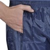 Combinaison de pluie avec capuche 2 pcs Hommes Bleu marine M  