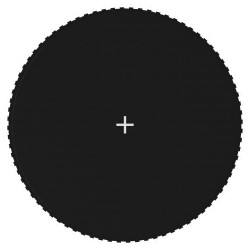 Tapis de saut Tissu Noir pour trampoline rond de 4,27 m 