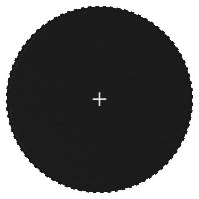 Tapis de saut Tissu Noir pour trampoline rond de 4,27 m Tapis de saut Tissu Noir pour trampoline rond de 4,27 m