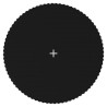 Tapis de saut Tissu Noir pour trampoline rond de 4,27 m 